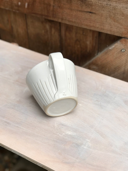 Large Mug with incised lines