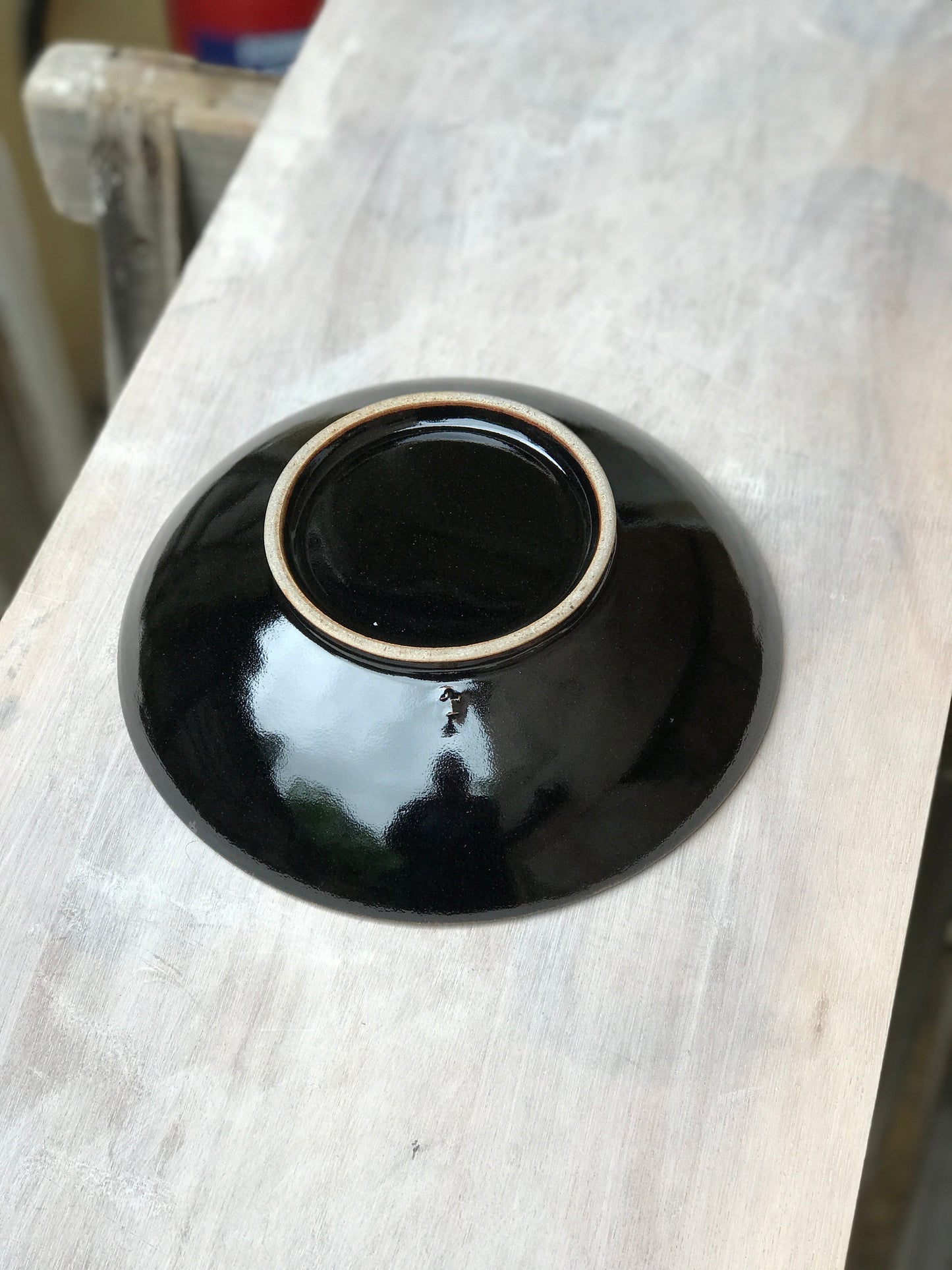 Tenmoku pasta bowl