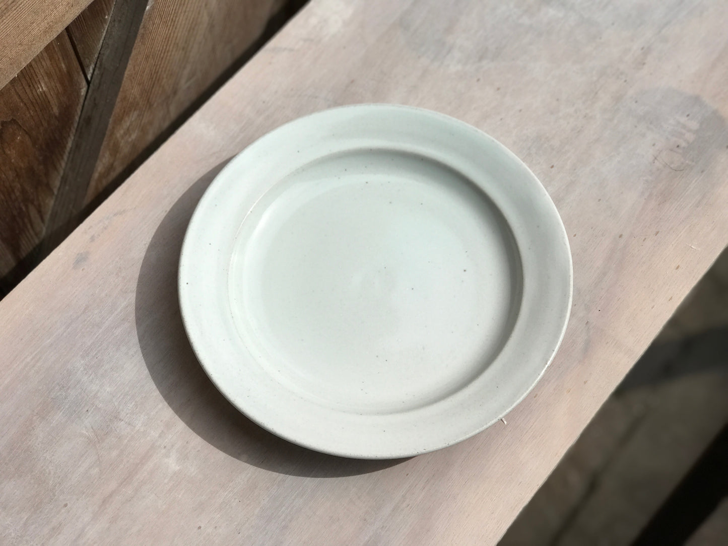 Small plate - white