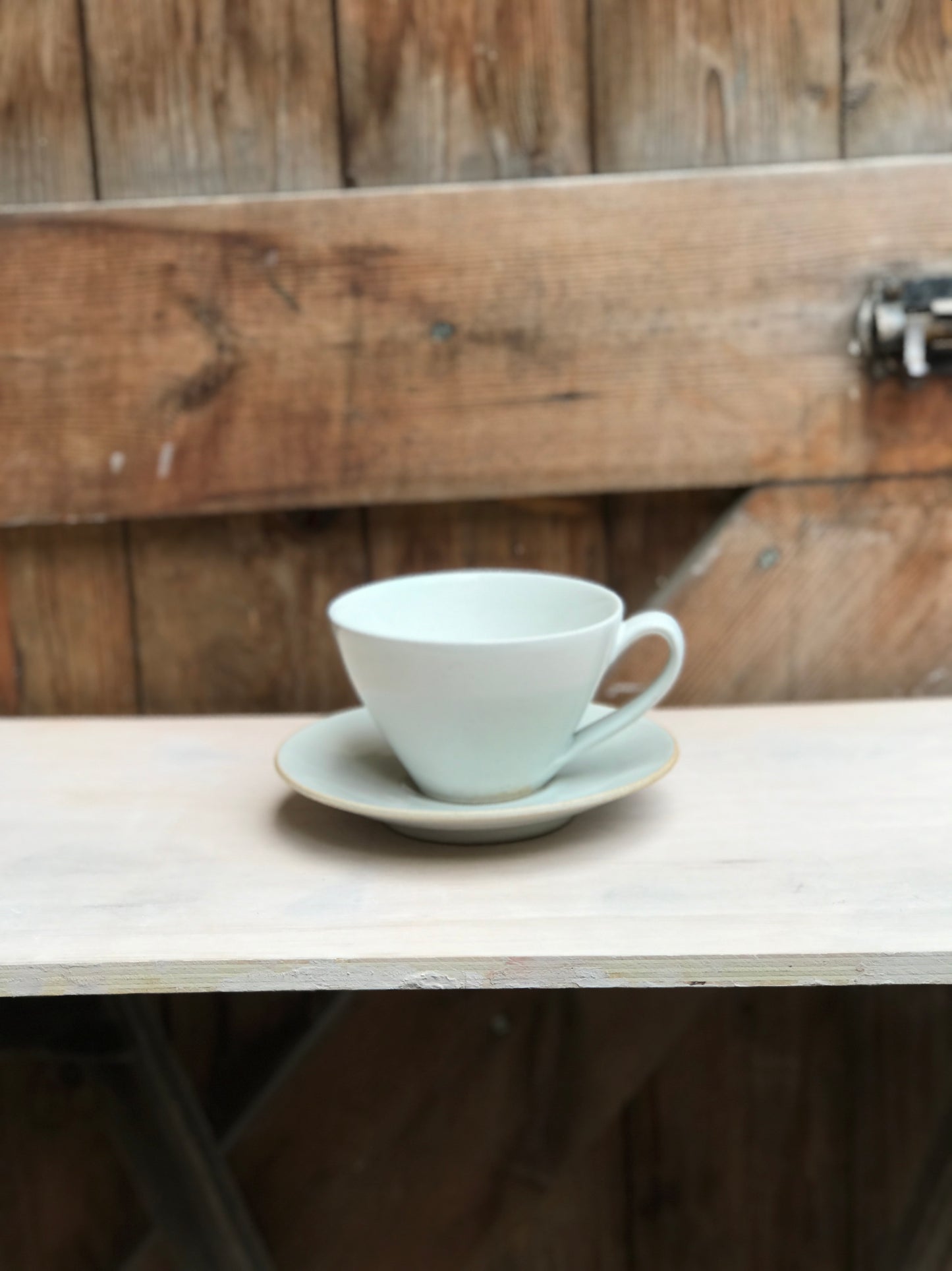 Tea cup and saucer